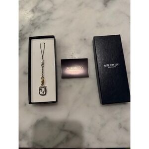 Mikimoto International‎ Letter 'Y' Charm Mobile Phone Strap brand NEW